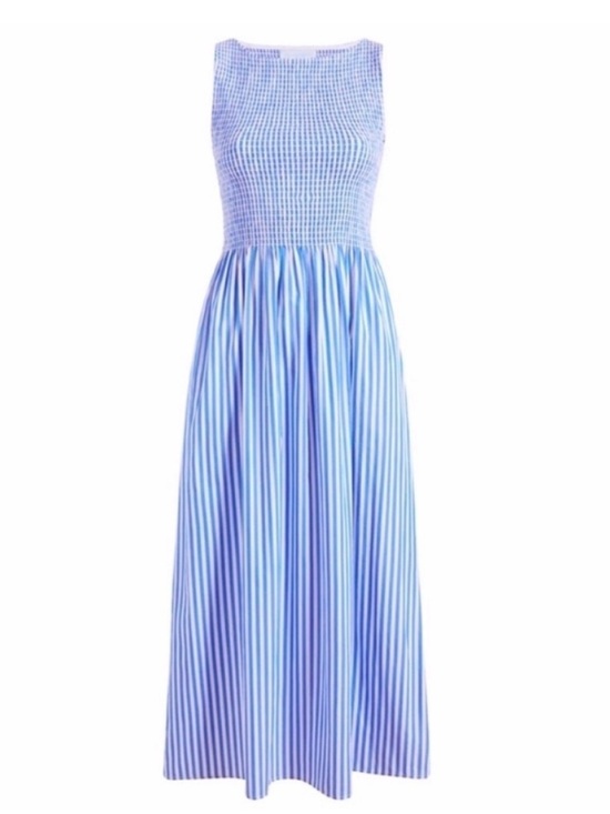Hill House Dresses & Skirts - Hill House Cosima Nap dress. Blueberry Stripe. M. EUC